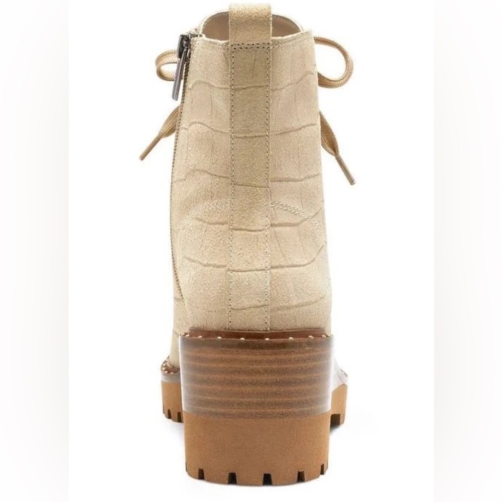 NIB Vince Camuto suede croco boots - Picture 2 of 3